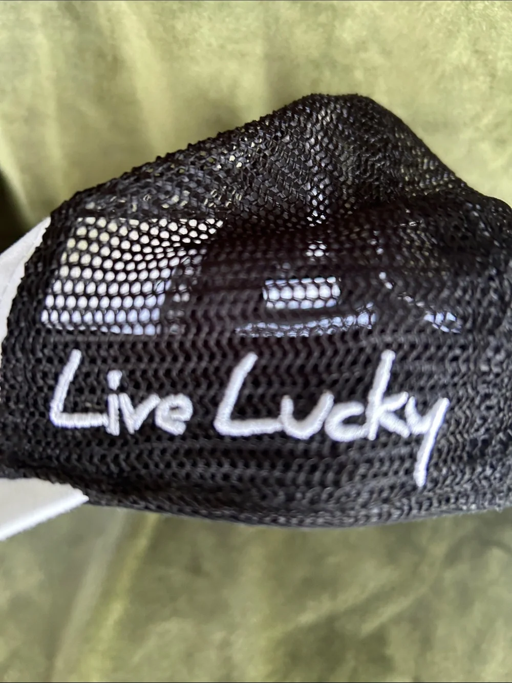 Live lucky and liberty bell front baseball caps   See pictures.